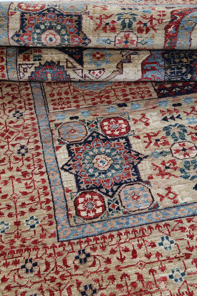 Tappeto Orientale Mamluk fatto a mano, multicolore 213x151cm - CarpetLiving