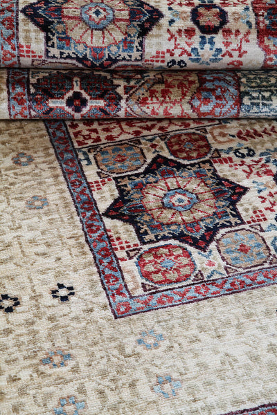 Tappeto Orientale Mamluk fatto a mano, multicolore 212x151cm - CarpetLiving