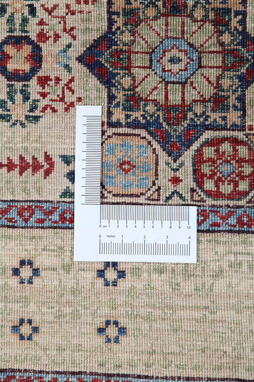 Tappeto Orientale Mamluk fatto a mano, multicolore 208x151cm