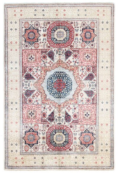 Tappeto Orientale Mamluk fatto a mano, multicolore 180x119cm - CarpetLiving