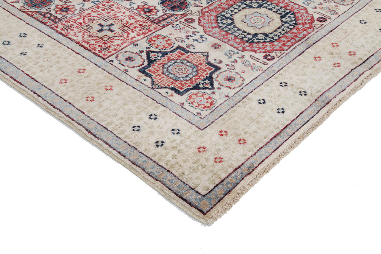 Oriental Mamluk carpet handmade, multi 180x119cm