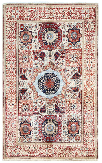 Tappeto Orientale Mamluk fatto a mano, multicolore 192x118cm - CarpetLiving