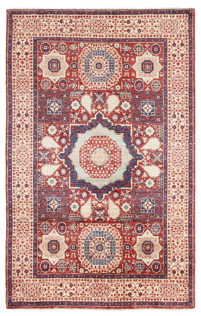 Tappeto Orientale Mamluk fatto a mano, multicolore 181x115cm - CarpetLiving