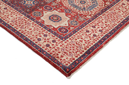 Tappeto Orientale Mamluk fatto a mano, multicolore 181x115cm