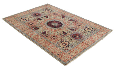 Tappeto Orientale Mamluk fatto a mano, multicolore 212x141cm - CarpetLiving