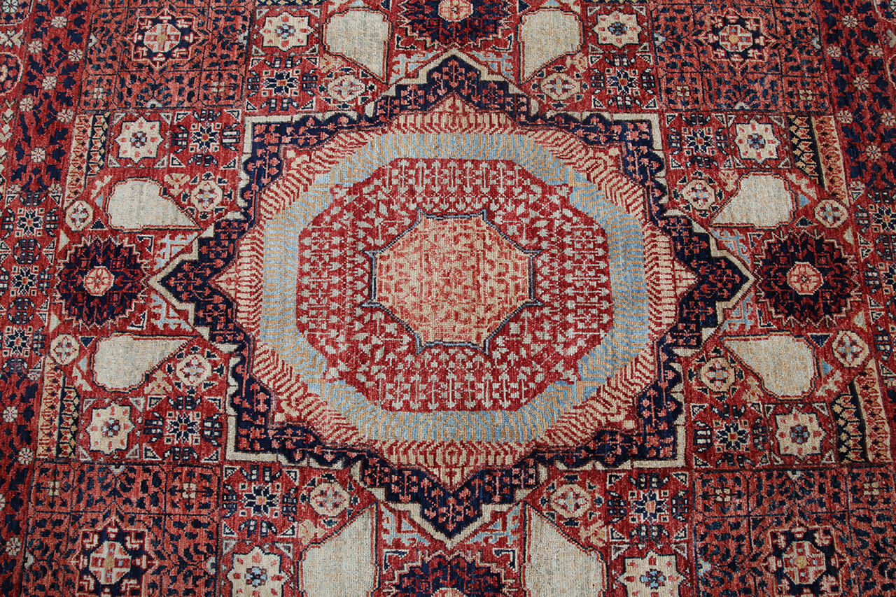 Tappeto Orientale Mamluk fatto a mano, multicolore 282x176cm