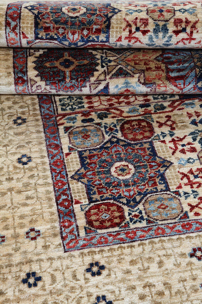 Tappeto Orientale Mamluk fatto a mano, multicolore 206x153cm - CarpetLiving