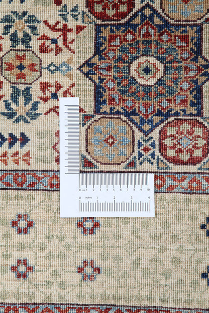 Tappeto Orientale Mamluk fatto a mano, multicolore 206x153cm
