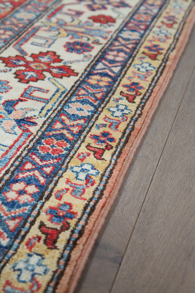 Tappeto Kazak Classico, Beige, fatto a mano, 284x174cm - CarpetLiving