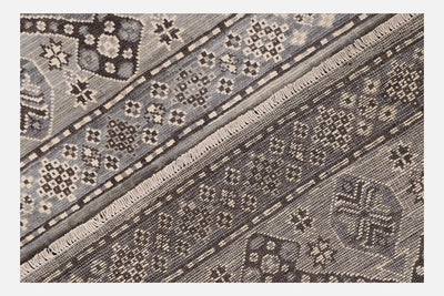 Tappeto Kazak Classico, Grigio, fatto a mano, 202x148cm - CarpetLiving