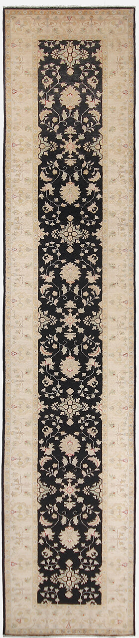 Handmade Premium Ziegler Farahan Wool Rug, 434x85cm