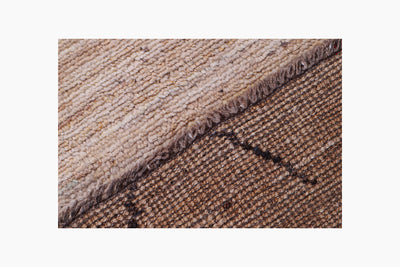 Tappeto passatoia moderno stile berbero bianco, fatto a mano 231x80cm - CarpetLiving
