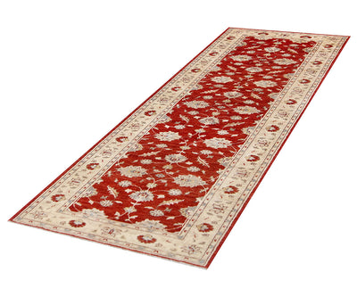 Tappeto Ziegler in Lana, fatto a mano, 303x82cm - CarpetLiving