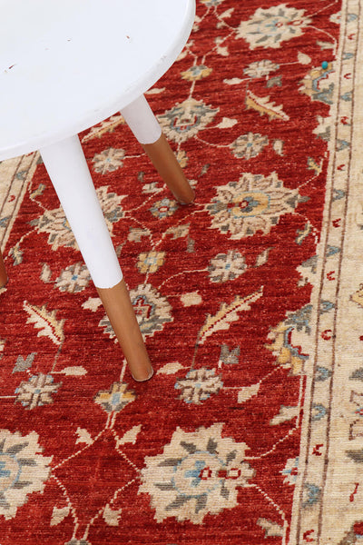 Tappeto Ziegler in Lana, fatto a mano, 301x82cm - CarpetLiving