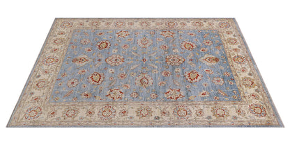 Ziegler wool carpet, handmade, 198x149cm
