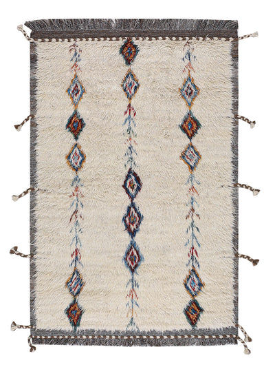 Tappeto berbero tribale multicolore, fatto a mano 179x120cm - CarpetLiving