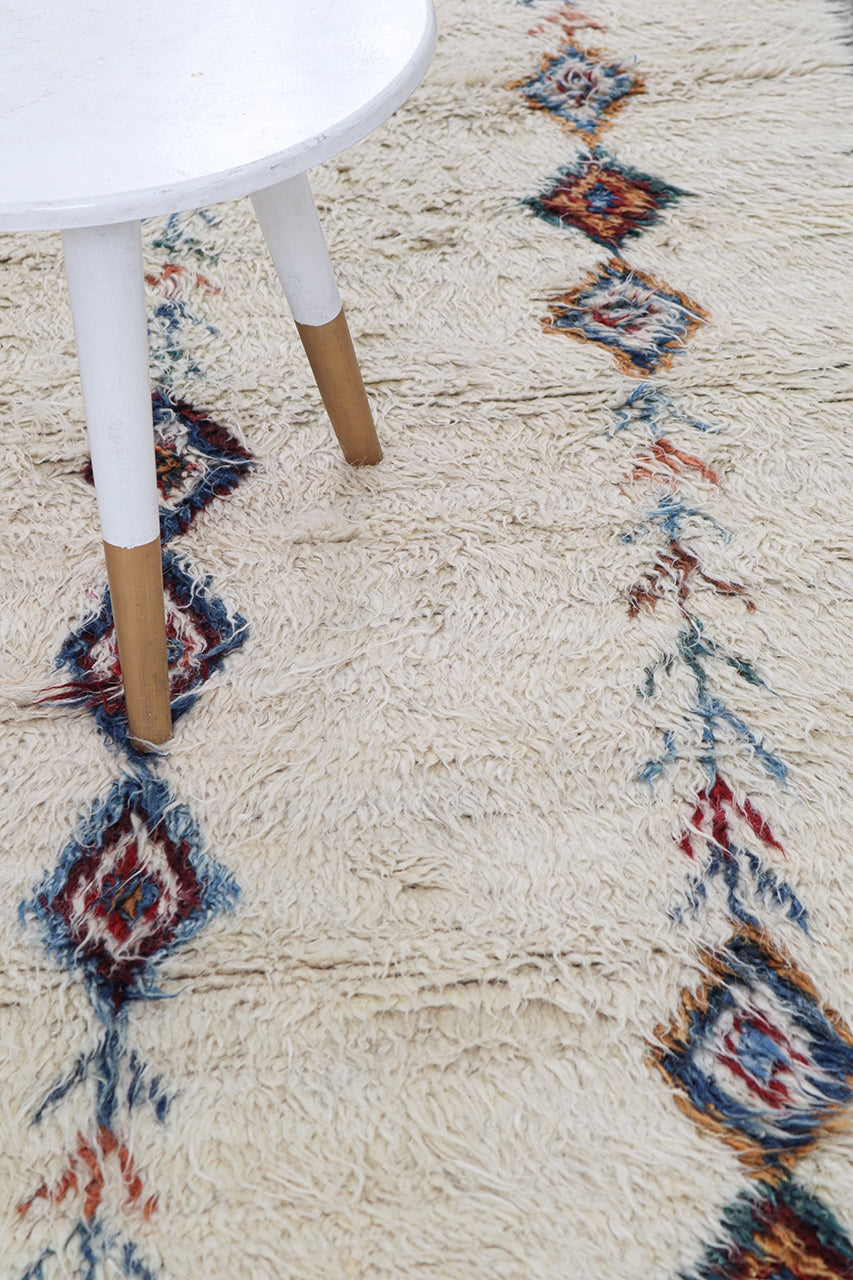 Tribal Berber carpet multi, handmade 179x120cm