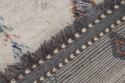 Tappeto berbero tribale multicolore, fatto a mano 179x120cm - CarpetLiving