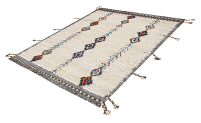 Tappeto berbero tribale multicolore, fatto a mano 177x124cm - CarpetLiving