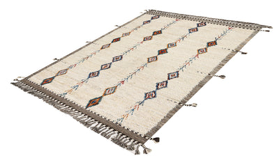 Tappeto berbero tribale multicolore, fatto a mano 254x173cm - CarpetLiving