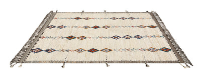 Tappeto berbero tribale multicolore, fatto a mano 254x173cm - CarpetLiving