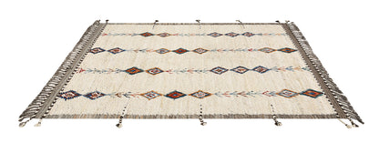 Tribal Berber carpet multi, handmade 254x173cm
