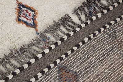 Tappeto berbero tribale multicolore, fatto a mano 254x173cm - CarpetLiving