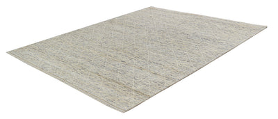 Tappeto design moderno grigio stile berbero, fatto a mano 208x155cm - CarpetLiving