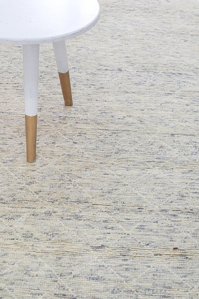 Tappeto design moderno grigio stile berbero, fatto a mano 208x155cm - CarpetLiving