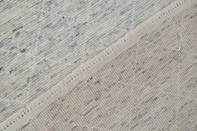 Tappeto design moderno grigio stile berbero, fatto a mano 208x155cm - CarpetLiving