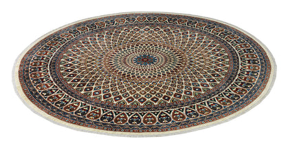 Tappeto rotondo Kazak Classico, Multicolore, fatto a mano, 249x248cm