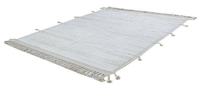 Tappeto design moderno bianco stile berbero, fatto a mano 237x179cm - CarpetLiving