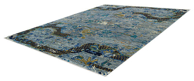 Tappeto Moderno Afghan Dragon, fatto a mano 290x246cm - CarpetLiving