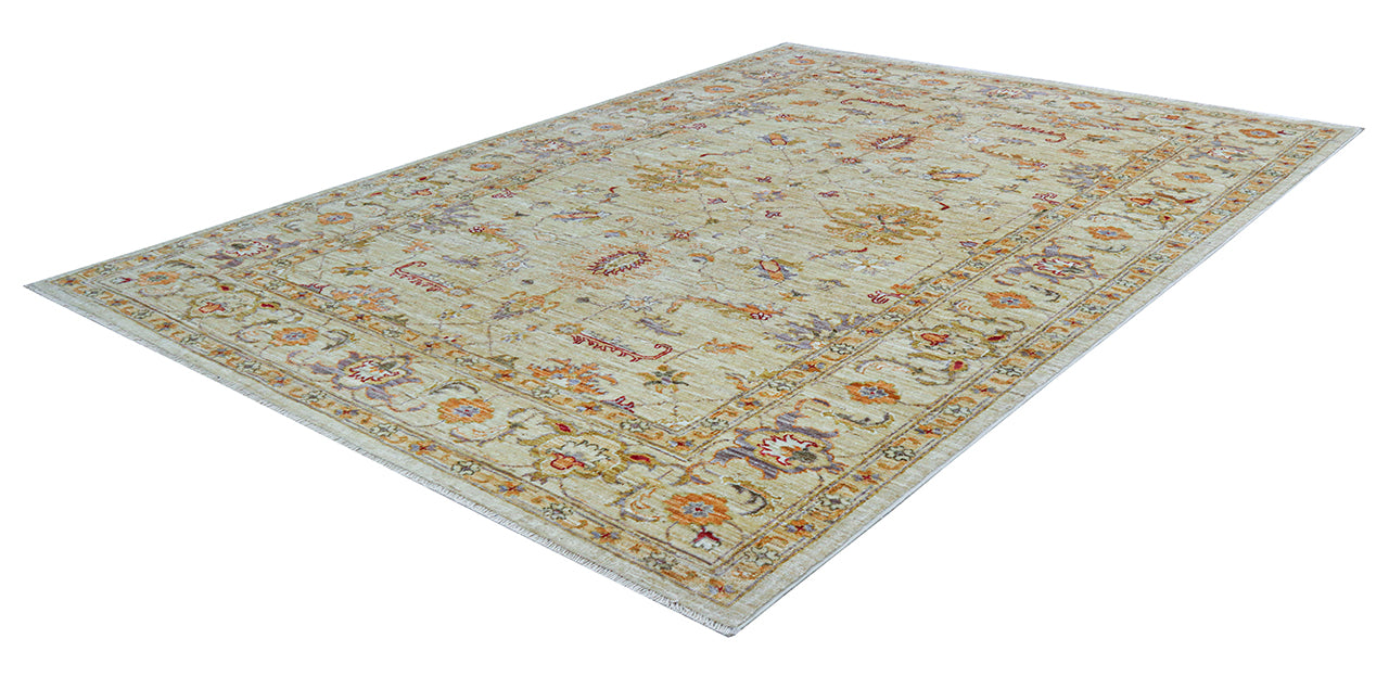 Handmade Premium Ziegler Farahan Wool Rug, 249x178cm