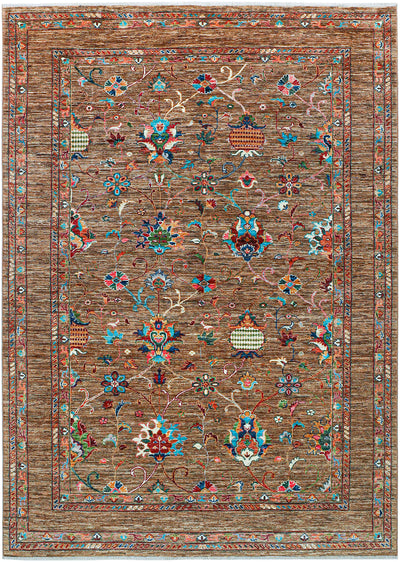 Tappeto Ziegler Decorativo floreale, fatto a mano 244x175cm - CarpetLiving