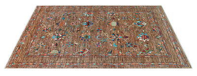 Tappeto Ziegler Decorativo floreale, fatto a mano 244x175cm - CarpetLiving