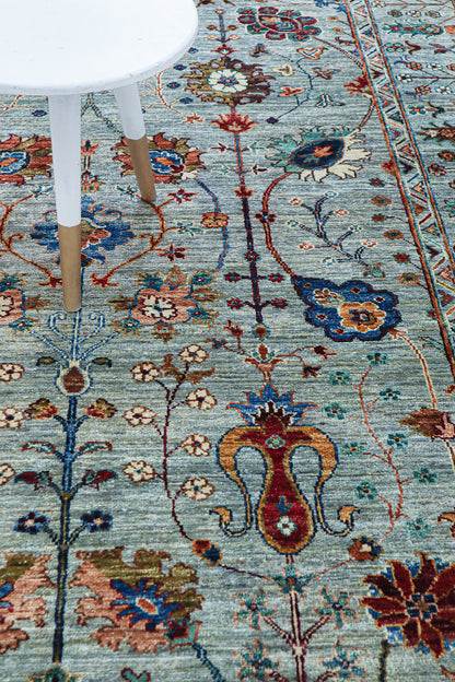Handmade Ziegler Decorative Floral Rug, 275x175cm