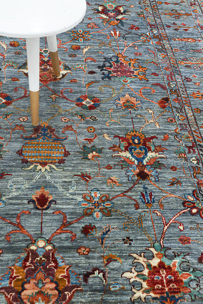 Tappeto Ziegler Decorativo floreale, fatto a mano 255x174cm - CarpetLiving
