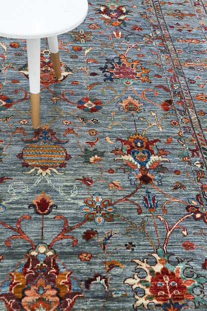 Handmade Ziegler Decorative Floral Rug, 255x174cm