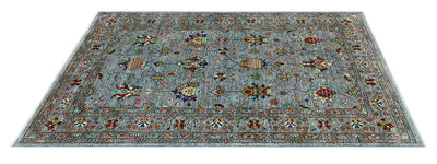 Tappeto Ziegler Decorativo floreale, fatto a mano 250x168cm - CarpetLiving