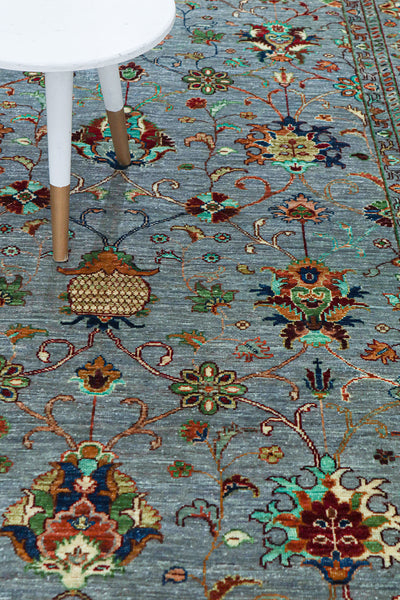 Tappeto Ziegler Decorativo floreale, fatto a mano 250x168cm - CarpetLiving
