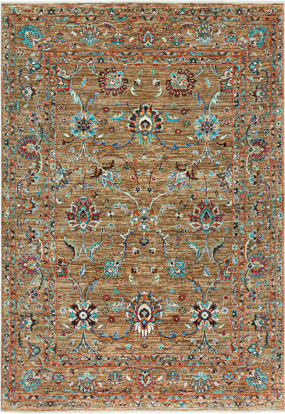 Tappeto Ziegler Decorativo floreale, fatto a mano 246x170cm - CarpetLiving