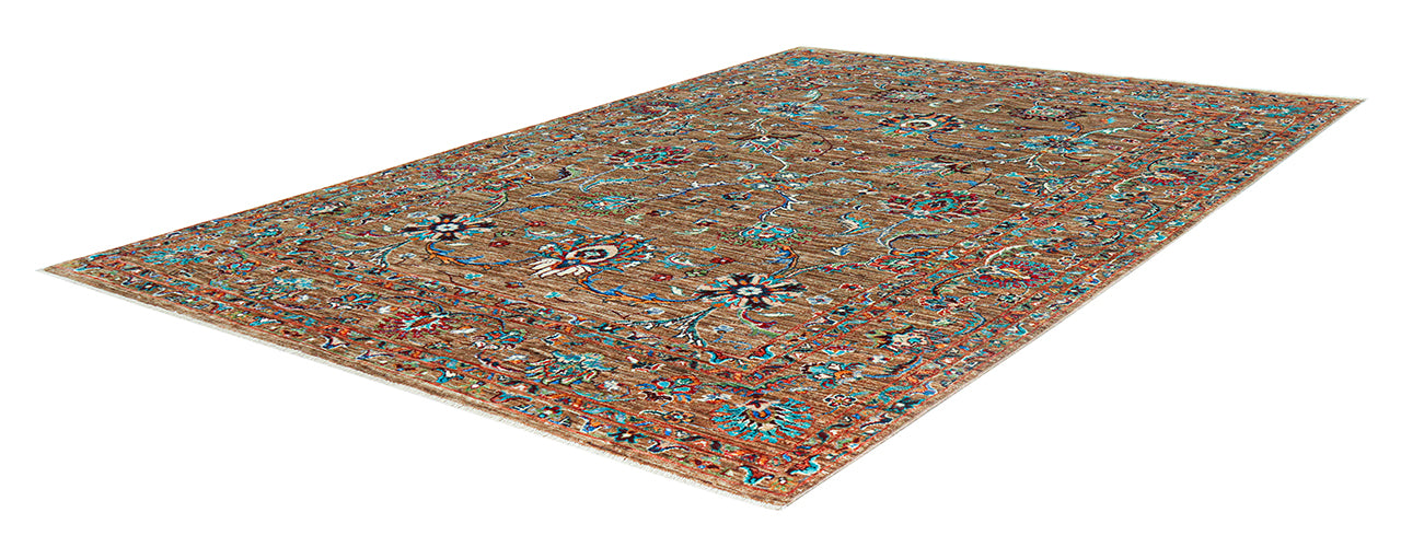 Handmade Ziegler Decorative Floral Rug, 246x170cm
