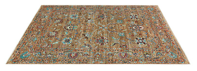 Tappeto Ziegler Decorativo floreale, fatto a mano 246x170cm - CarpetLiving