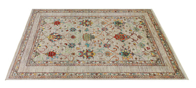 Tappeto Ziegler Decorativo floreale, fatto a mano 205x155cm - CarpetLiving