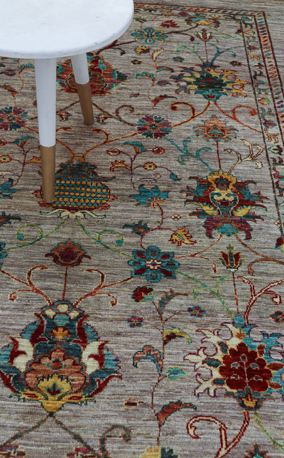Tappeto Ziegler Decorativo floreale, fatto a mano 205x155cm - CarpetLiving