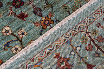 Tappeto Ziegler Decorativo floreale, fatto a mano 216x151cm - CarpetLiving