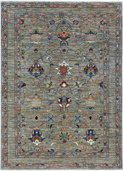 Tappeto Ziegler Decorativo floreale, fatto a mano 245x175cm