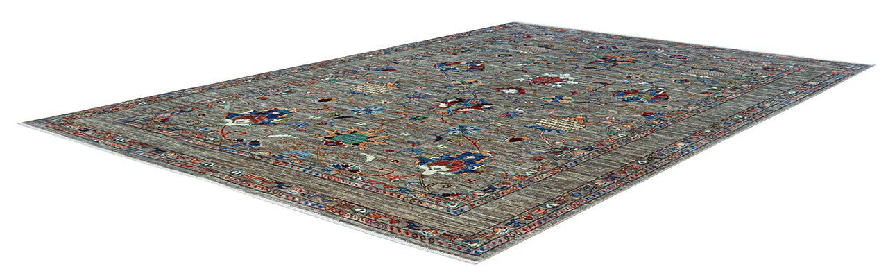 Handmade Ziegler Decorative Floral Rug, 245x175cm