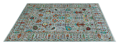 Tappeto Ziegler Decorativo floreale, fatto a mano 251x168cm - CarpetLiving
